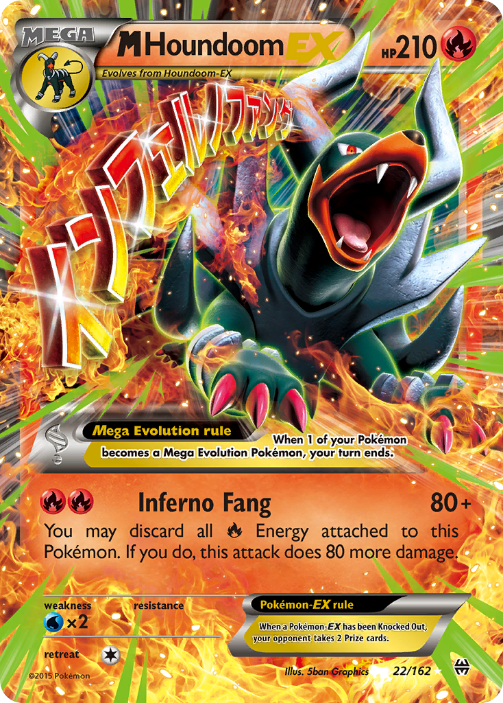 M Houndoom EX (22/162) [XY: BREAKthrough] | The Gaming-Verse