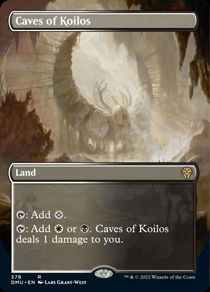 Caves of Koilos (Borderless Alternate Art) [Dominaria United] | The Gaming-Verse