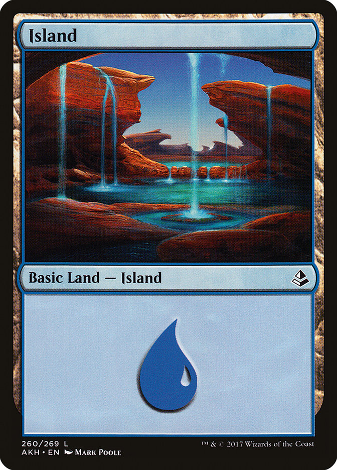 Island (#260) [Amonkhet] | The Gaming-Verse