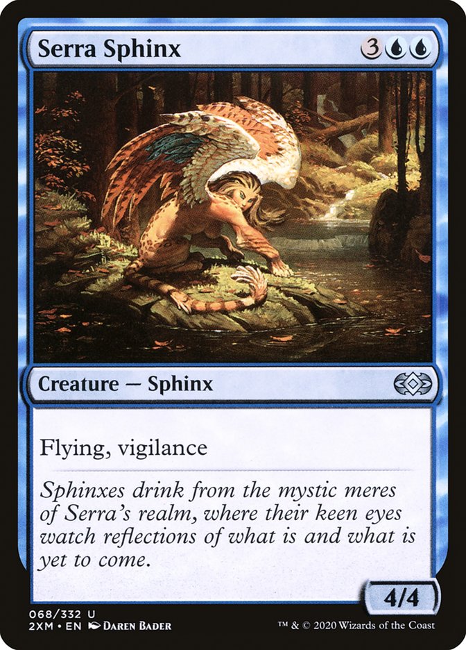 Serra Sphinx [Double Masters] | The Gaming-Verse