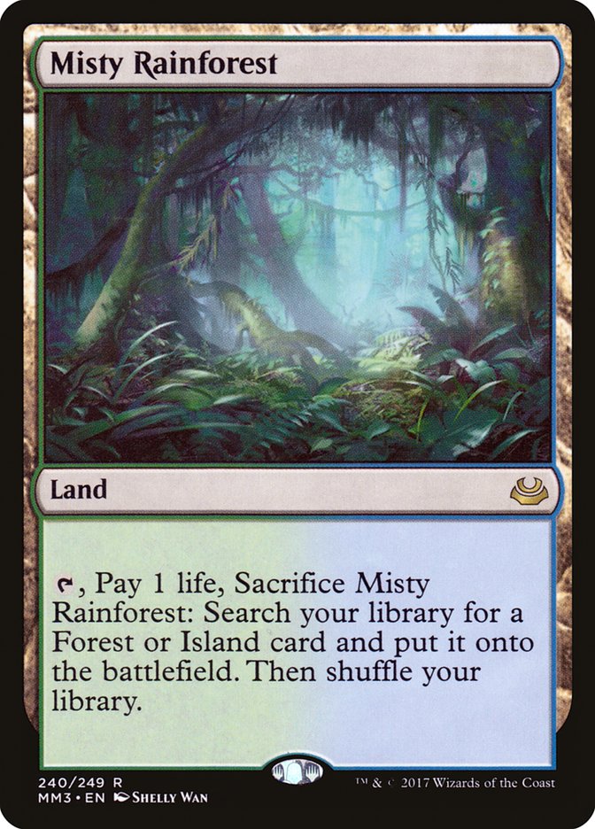 Misty Rainforest [Modern Masters 2017] | The Gaming-Verse