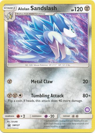 Alolan Sandslash (SM127) (Deck Exclusive #16) [Sun & Moon: Trainer Kit - Alolan Sandslash] | The Gaming-Verse