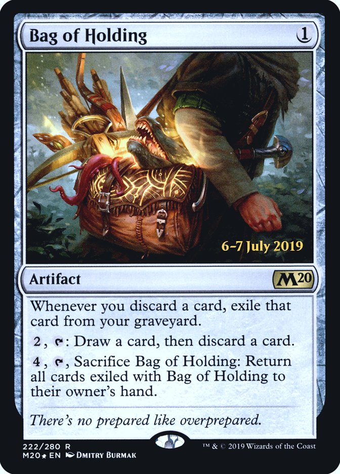 Bag of Holding  [Core Set 2020 Prerelease Promos] | The Gaming-Verse