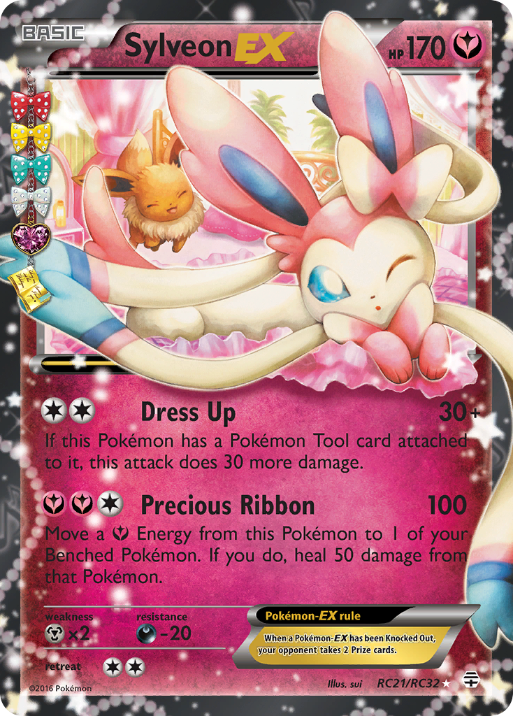 Sylveon EX (RC21/RC32) [XY: Generations] | The Gaming-Verse