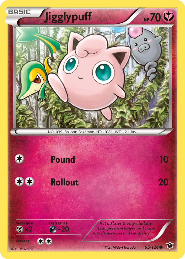 Jigglypuff (65/124) [XY: Fates Collide] | The Gaming-Verse