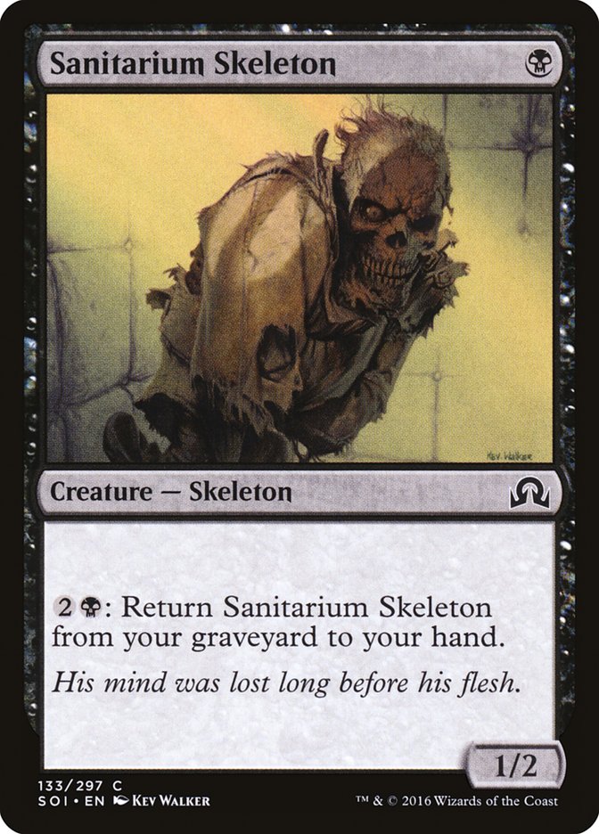 Sanitarium Skeleton [Shadows over Innistrad] | The Gaming-Verse