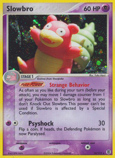 Slowbro (14/112) [EX: FireRed & LeafGreen] | The Gaming-Verse