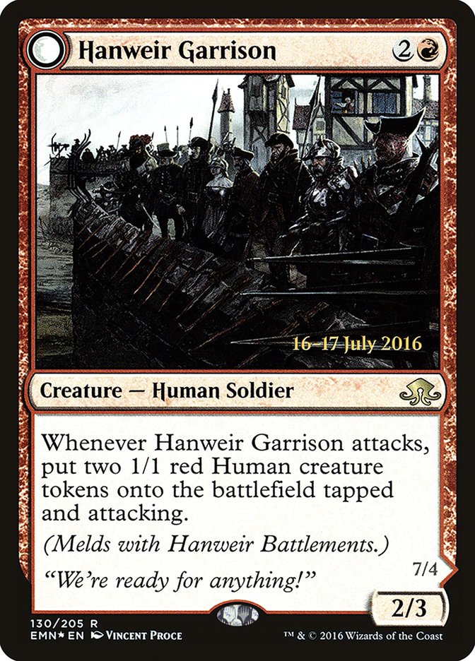 Hanweir Garrison  (Prerelease) [Eldritch Moon Prerelease Promos] | The Gaming-Verse