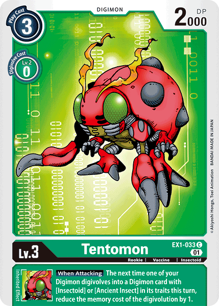 Tentomon [EX1-033] [Classic Collection] | The Gaming-Verse