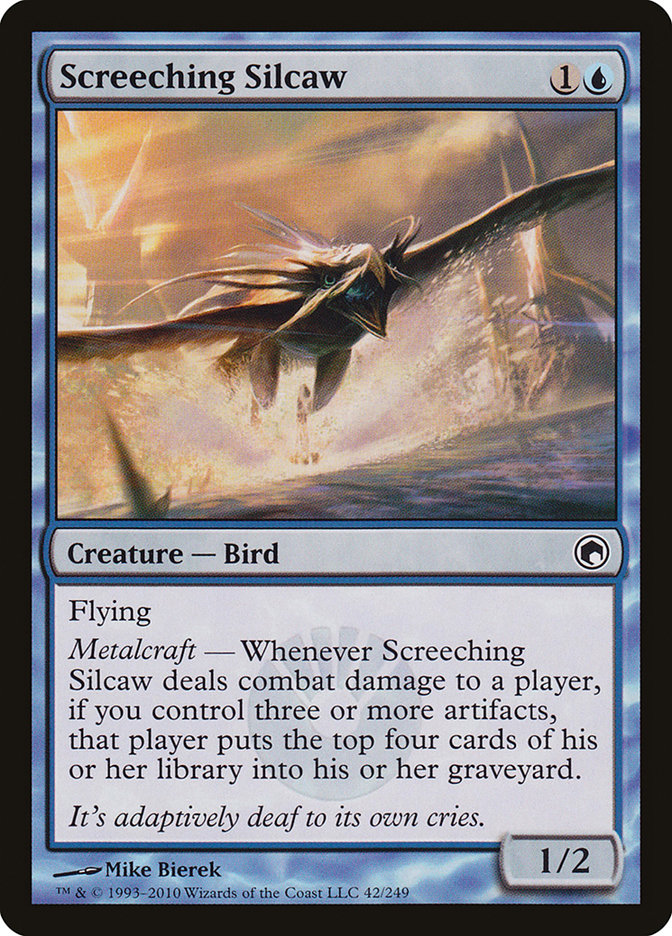 Screeching Silcaw [Scars of Mirrodin] | The Gaming-Verse