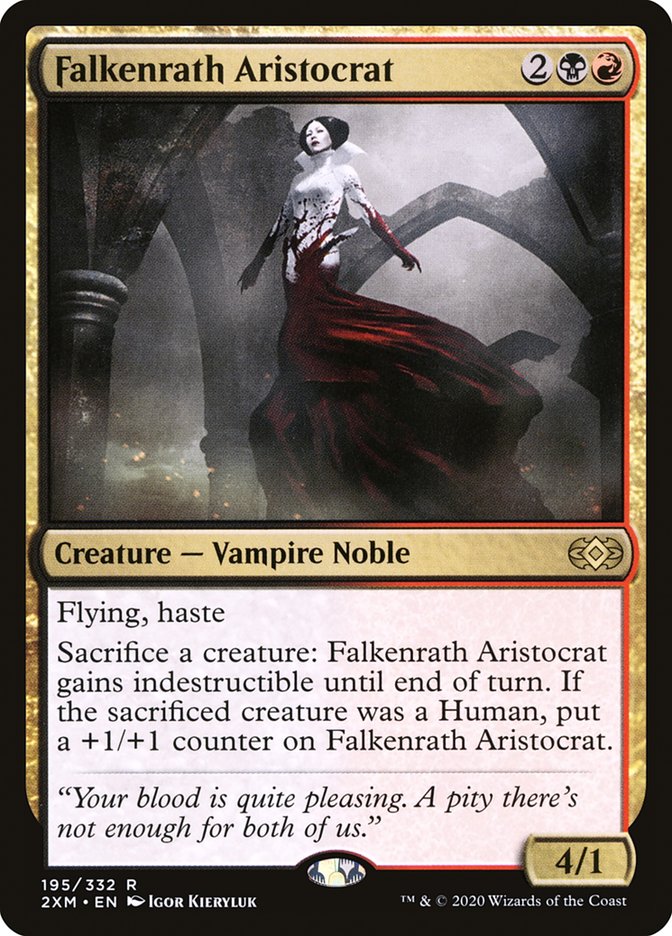 Falkenrath Aristocrat [Double Masters] | The Gaming-Verse