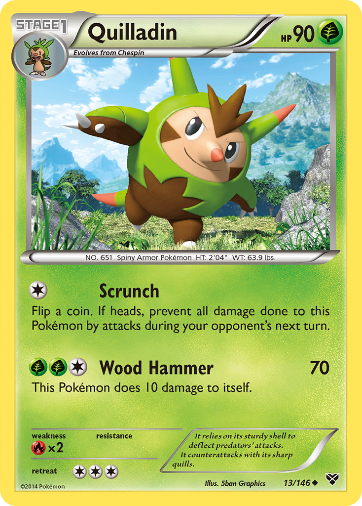 Quilladin (13/146) [XY: Base Set] | The Gaming-Verse