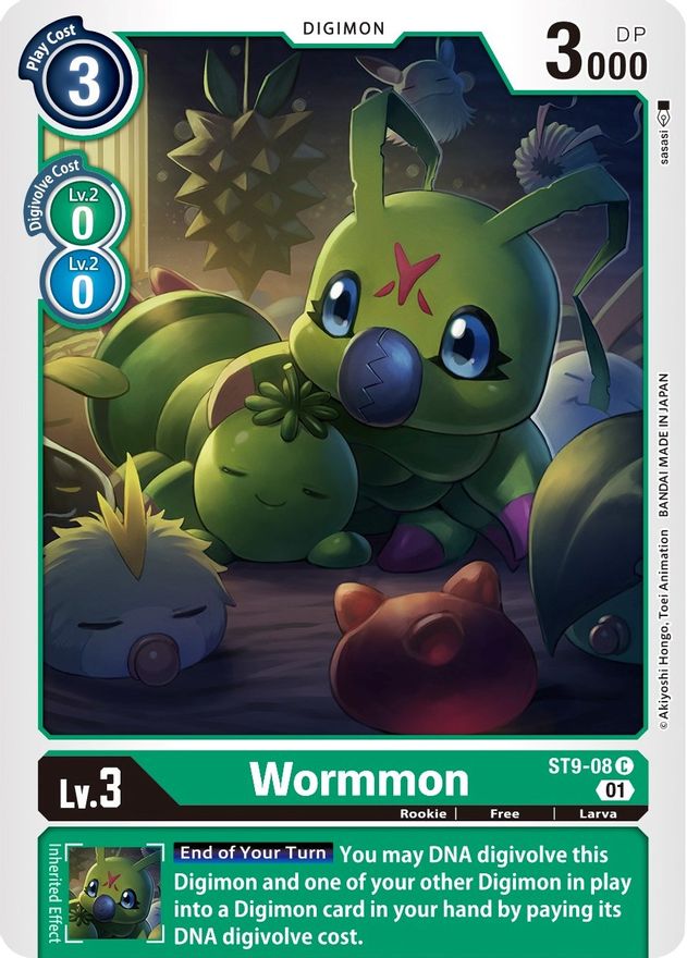 Wormmon [ST9-08] [Starter Deck: Ultimate Ancient Dragon] | The Gaming-Verse