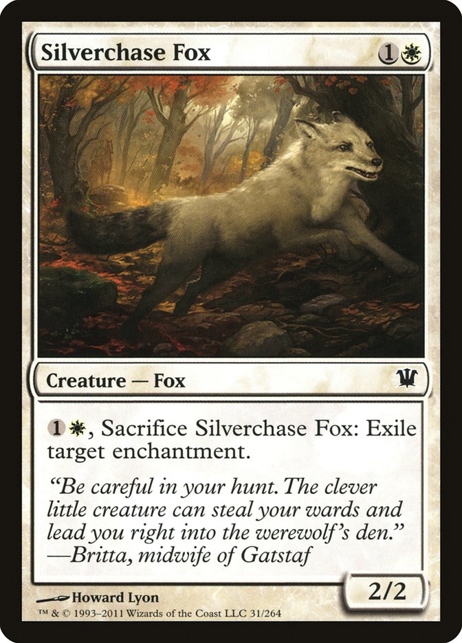 Silverchase Fox [Innistrad] | The Gaming-Verse