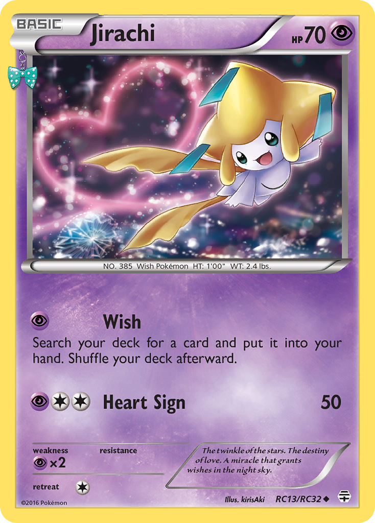 Jirachi (RC13/RC32) [XY: Generations] | The Gaming-Verse