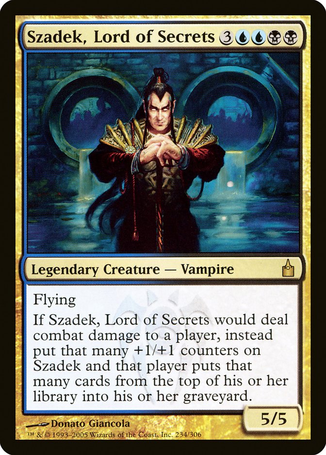 Szadek, Lord of Secrets [Ravnica: City of Guilds] | The Gaming-Verse