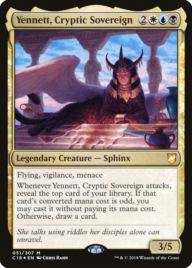 Yennett, Cryptic Sovereign [Commander 2018] | The Gaming-Verse