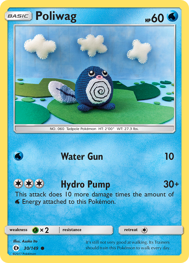 Poliwag (30/149) [Sun & Moon: Base Set] | The Gaming-Verse