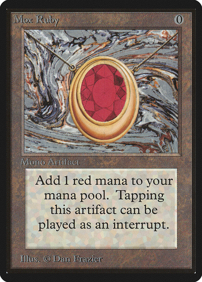 Mox Ruby [Limited Edition Beta] | The Gaming-Verse