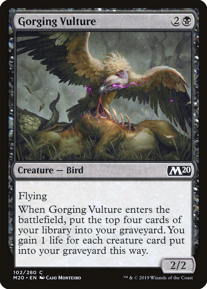 Gorging Vulture [Core Set 2020] | The Gaming-Verse