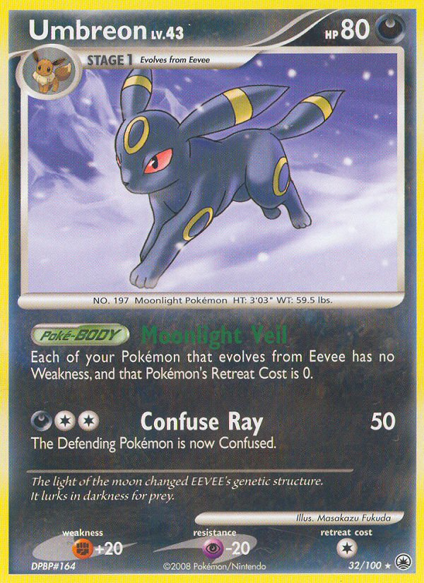 Umbreon (32/100) [Diamond & Pearl: Majestic Dawn] | The Gaming-Verse