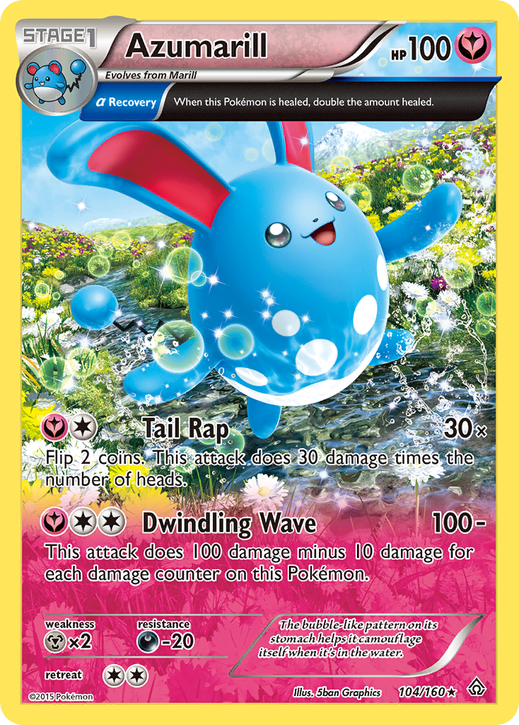 Azumarill (104/160) [XY: Primal Clash] | The Gaming-Verse