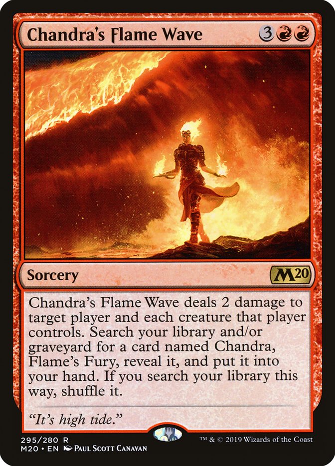 Chandra's Flame Wave [Core Set 2020] | The Gaming-Verse