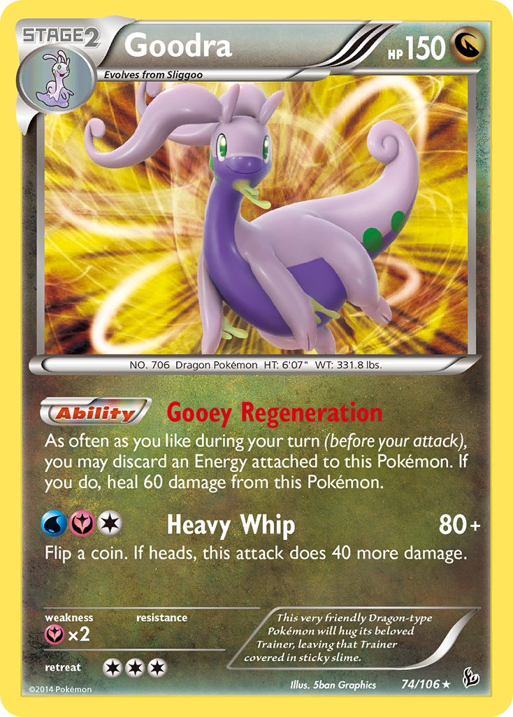 Goodra (74/106) [XY: Flashfire] | The Gaming-Verse