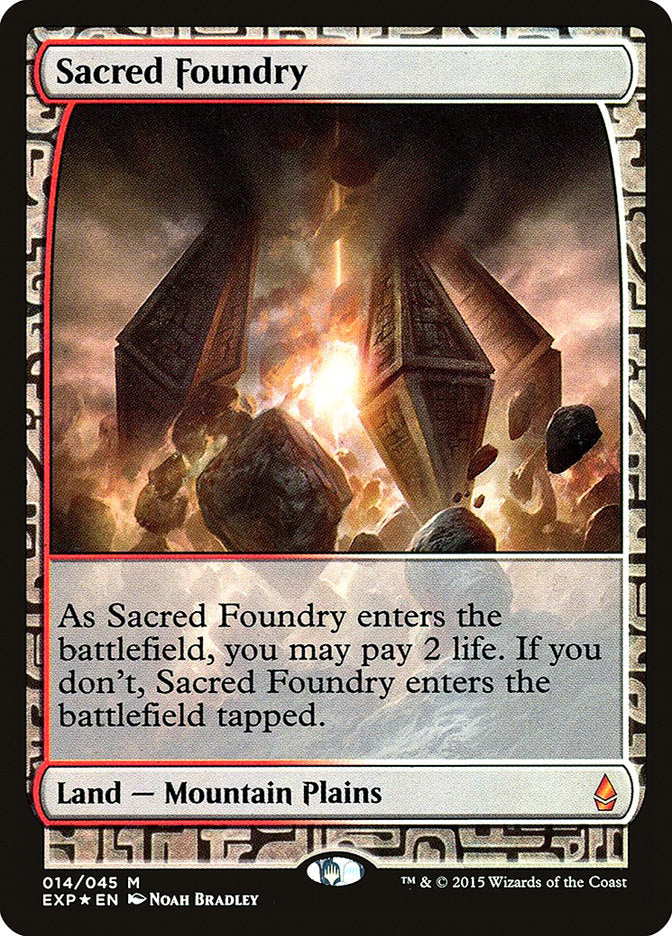 Sacred Foundry [Zendikar Expeditions] | The Gaming-Verse