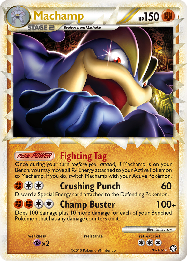 Machamp (95/102) [HeartGold & SoulSilver: Triumphant] | The Gaming-Verse