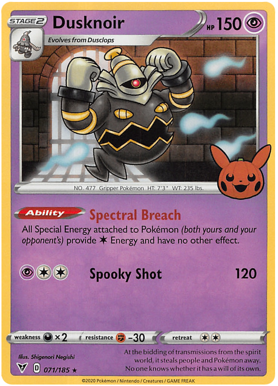 Dusknoir (071/185) [Trick or Trade 2023] | The Gaming-Verse