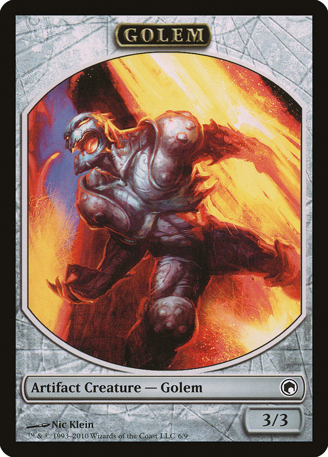 Golem [Scars of Mirrodin Tokens] | The Gaming-Verse