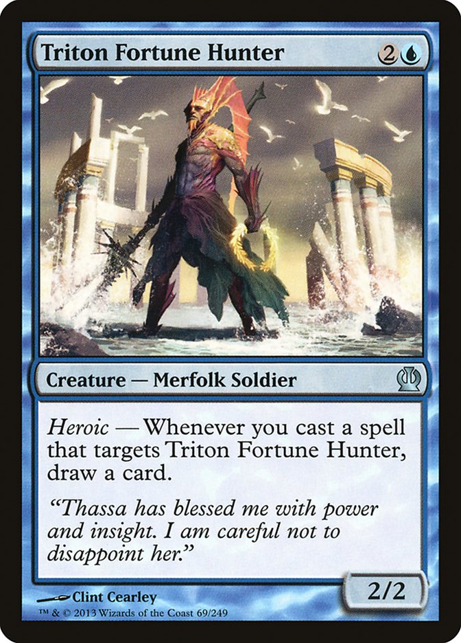 Triton Fortune Hunter [Theros] | The Gaming-Verse