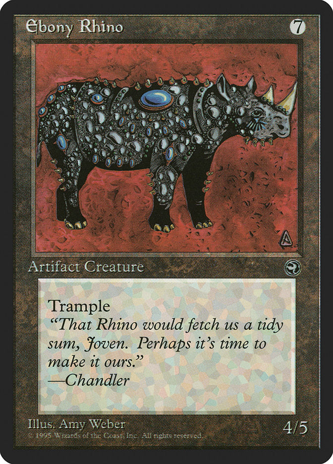 Ebony Rhino [Homelands] | The Gaming-Verse