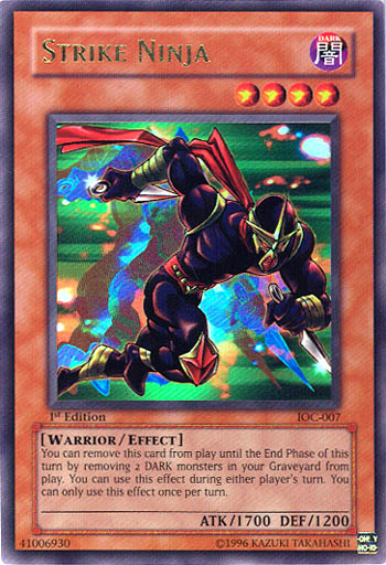 Strike Ninja [IOC-007] Ultra Rare | The Gaming-Verse