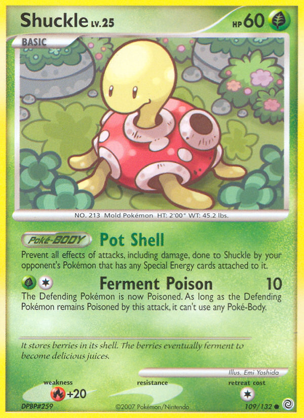 Shuckle (109/132) [Diamond & Pearl: Secret Wonders] | The Gaming-Verse