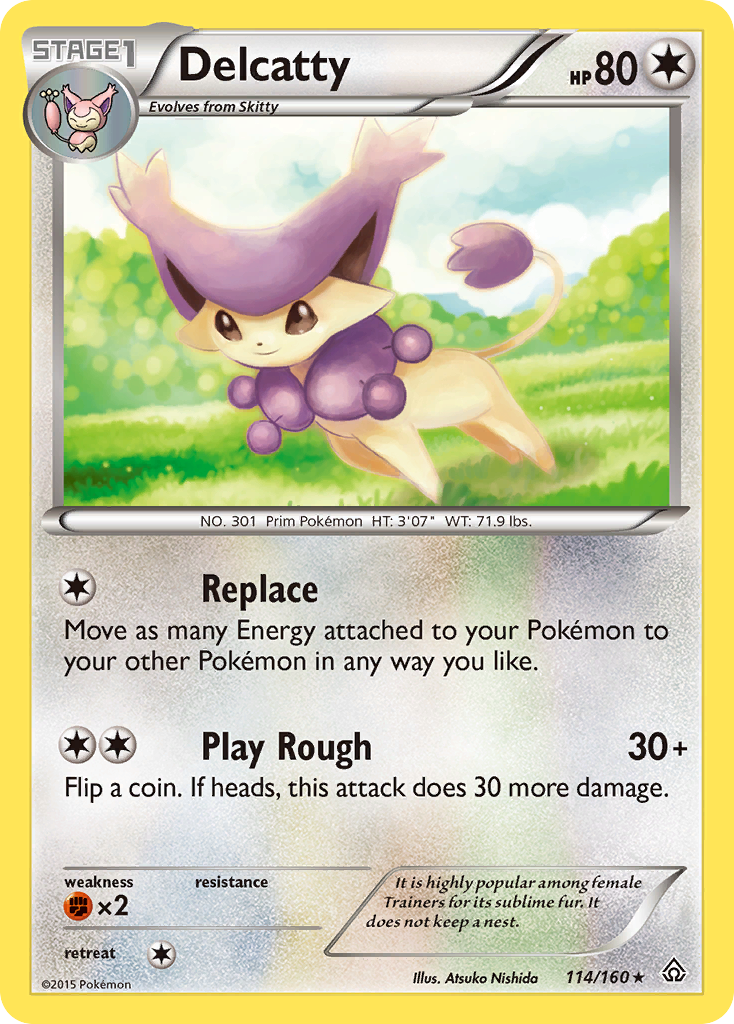 Delcatty (114/160) [XY: Primal Clash] | The Gaming-Verse