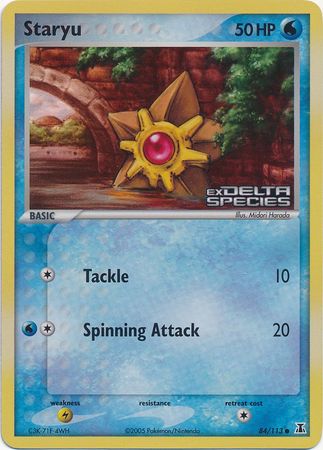 Staryu (84/113) (Stamped) [EX: Delta Species] | The Gaming-Verse