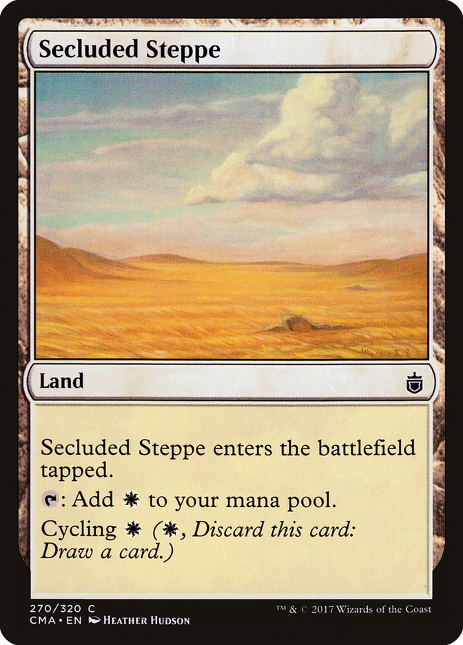 Secluded Steppe [Commander Anthology] | The Gaming-Verse