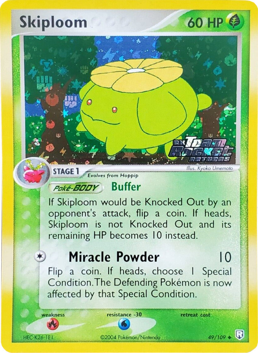 Skiploom (49/109) (Stamped) [EX: Team Rocket Returns] | The Gaming-Verse