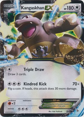 Kangaskhan EX (78/106) (Jumbo Card) [XY: Flashfire] | The Gaming-Verse