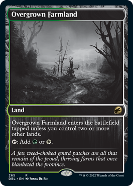 Overgrown Farmland [Innistrad: Double Feature] | The Gaming-Verse