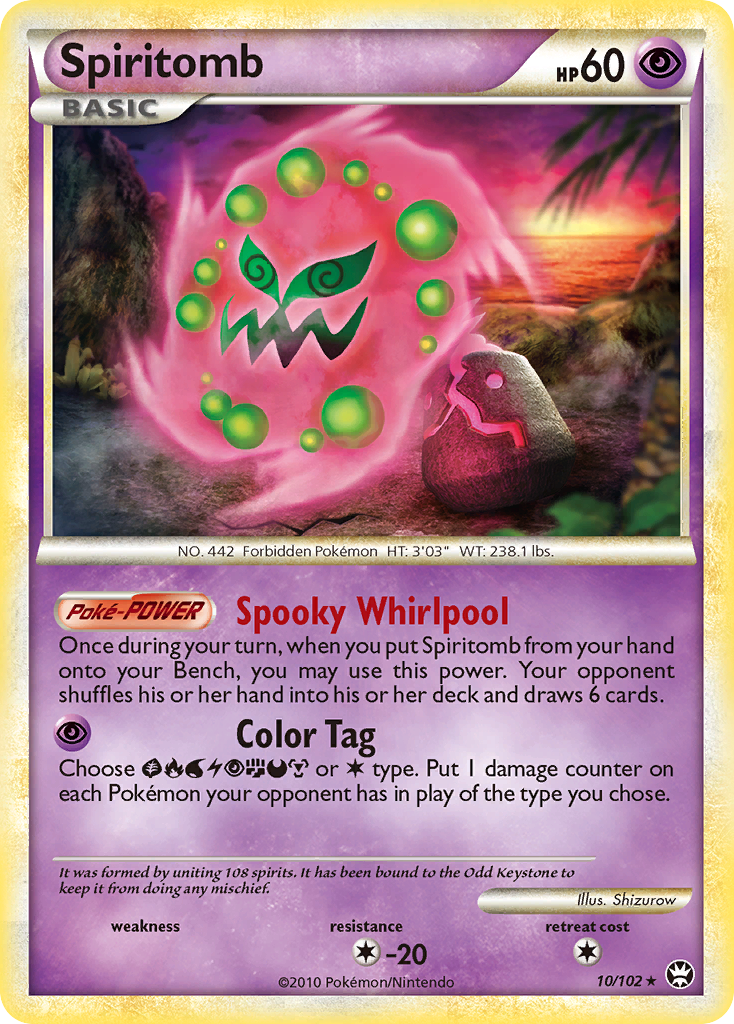 Spiritomb (10/102) [HeartGold & SoulSilver: Triumphant] | The Gaming-Verse