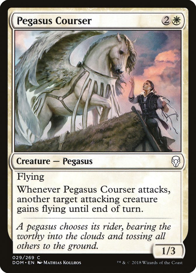 Pegasus Courser [Dominaria] | The Gaming-Verse