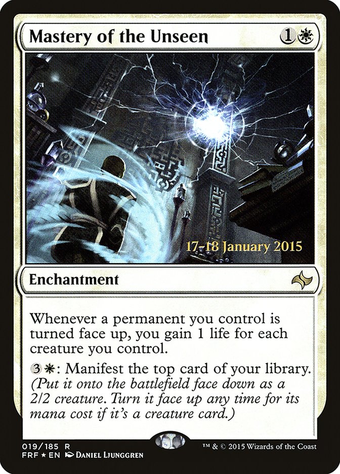 Mastery of the Unseen  [Fate Reforged Prerelease Promos] | The Gaming-Verse