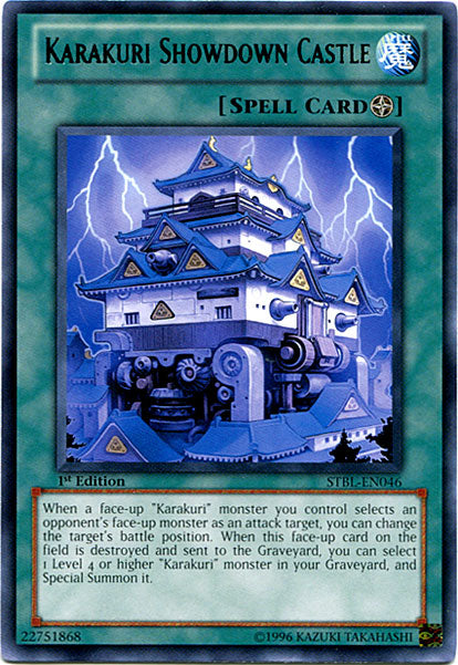 Karakuri Showdown Castle [STBL-EN046] Rare | The Gaming-Verse