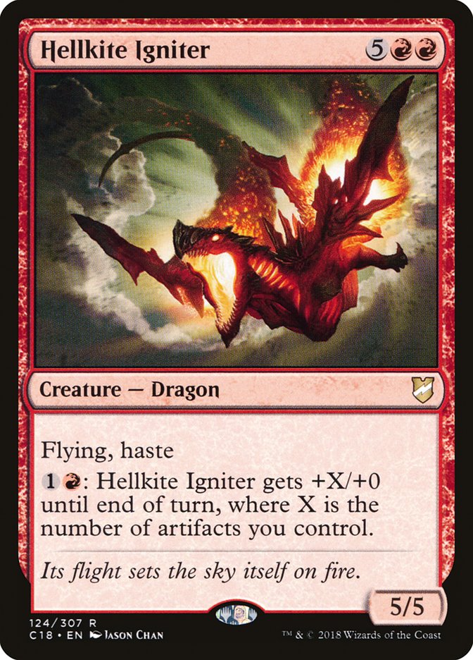 Hellkite Igniter [Commander 2018] | The Gaming-Verse