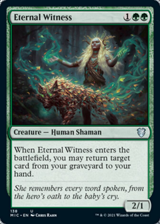 Eternal Witness [Innistrad: Midnight Hunt Commander] | The Gaming-Verse