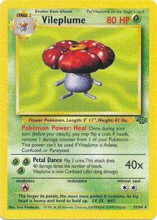 Vileplume (31/64) [Jungle Unlimited] | The Gaming-Verse