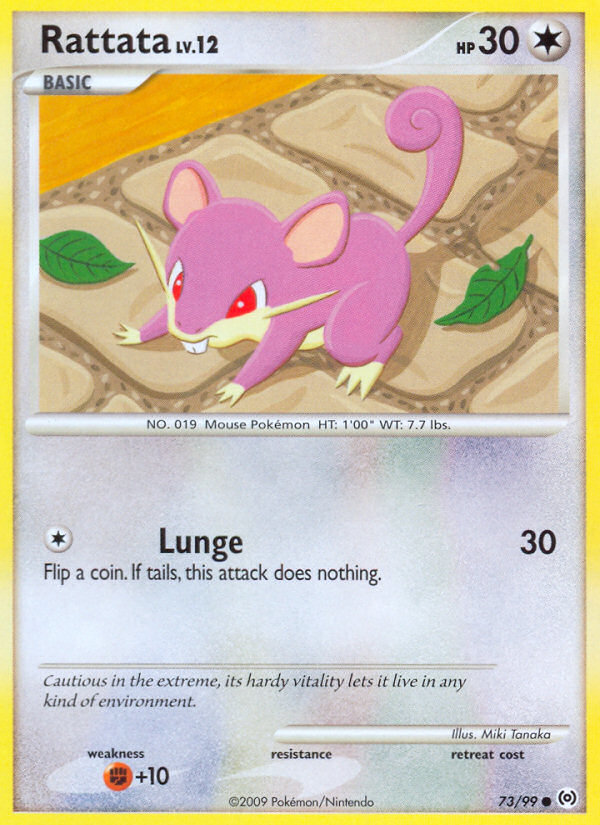 Rattata (73/99) [Platinum: Arceus] | The Gaming-Verse